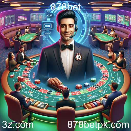 Experiência Imersiva com Jogos Ao Vivo na 878bet